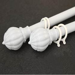White thickened nano silencer Roman rod silent curtain rod single rod double rod straight rod track delivery bracket accessories White thickened nano silencer Roman rod silent curtain rod single rod double rod straight rod track delivery bracket accessories