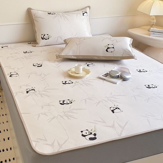 Class A ins cute cartoon panda ice silk cool mat bed cover three-piece set for summer machine washing air conditioning cool mat
Class A ins cute cartoon panda ice silk cool mat bed cover three-piece set for summer machine washing air conditioning cool mat