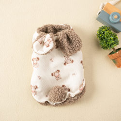 Autumn and winter thickened warm pet vest Autumn and winter thickened warm pet vest