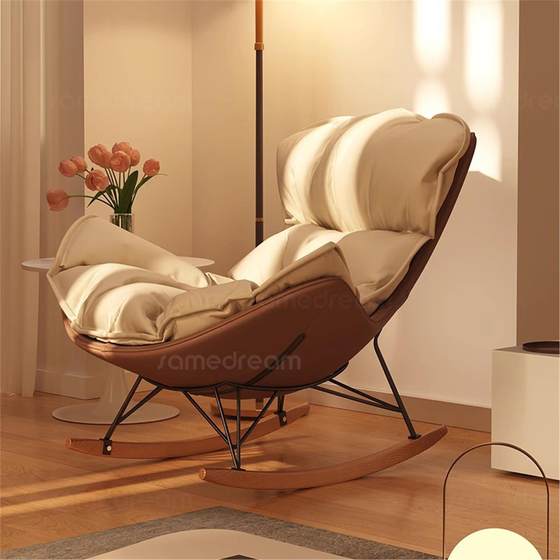 Rocking chair, recliner, adult adult, lazy sofa, living room balcony, household single casual sofa, lobster snail chair
Rocking chair, recliner, adult adult, lazy sofa, living room balcony, household single casual sofa, lobster snail chair