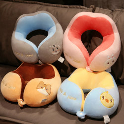 Double hump U-shaped pillow neck pillow travel portable car B cervical spine pillow neck pillow cute car neck support pillow Double hump U-shaped pillow neck pillow travel portable car B cervical spine pillow neck pillow cute car neck support pillow