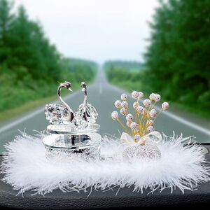 Solar rotating swan car aromatherapy cute car interior decoration supplies car car ornaments W2024 new style 
Solar rotating swan car aromatherapy cute car interior decoration supplies car car ornaments W2024 new style