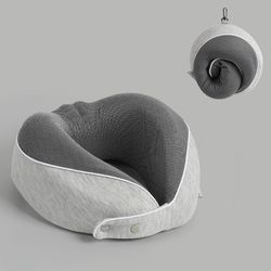 Cross-border best-selling u-shaped pillow, memory foam neck pillow, slow z-rebound travel pillow, airplane pillow, stowable portable neck pillow Cross-border best-selling u-shaped pillow, memory foam neck pillow, slow z-rebound travel pillow, airplane pillow, stowable portable neck pillow