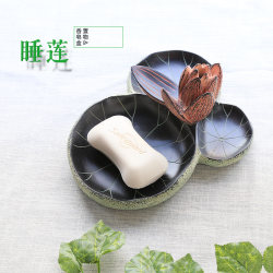 New Chinese style creative bathroom toilet supplies shelf handmade F decoration ornaments art soap soap box New Chinese style creative bathroom toilet supplies shelf handmade F decoration ornaments art soap soap box