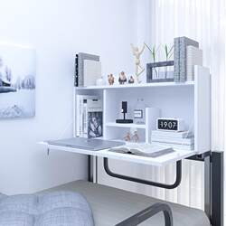 Bed table dormitory bed desk dormitory computer desk hanging small table lazy table dormitory writing desk Bed table dormitory bed desk dormitory computer desk hanging small table lazy table dormitory writing desk