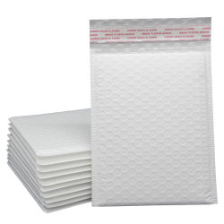Three-layer thickened white pearlescent film matte film bubble envelope bag bubble shockproof foam bag clothing packaging bag Three-layer thickened white pearlescent film matte film bubble envelope bag bubble shockproof foam bag clothing packaging bag