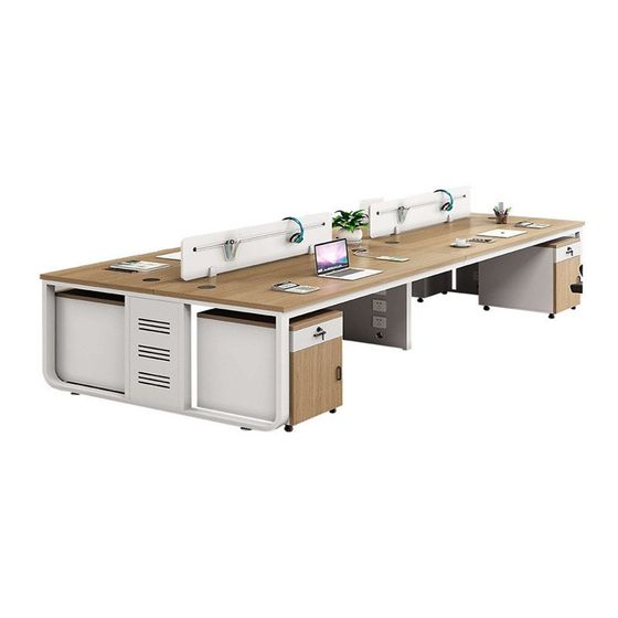 Staff office desk chair combination furniture simple modern 4/6/multi-person computer partition work station screen staff desk
Staff office desk chair combination furniture simple modern 4/6/multi-person computer partition work station screen staff desk