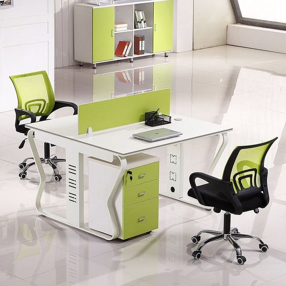 Office desk chair simple modern office furniture staff desk 4 persons employee computer screen card set
Office desk chair simple modern office furniture staff desk 4 persons employee computer screen card set