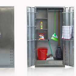 Stainless steel cleaning cabinet single door double door labor protection mop tool storage 304 cleaning cabinet hygiene cabinet manufacturer Stainless steel cleaning cabinet single door double door labor protection mop tool storage 304 cleaning cabinet hygiene cabinet manufacturer