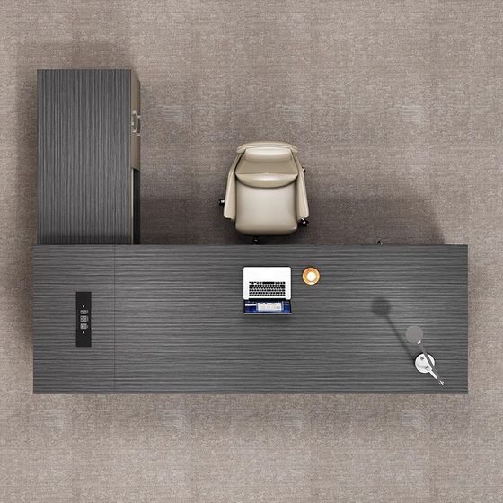 Light luxury boss desk office desk chair combination office desk manager supervisor president large desk office furniture
Light luxury boss desk office desk chair combination office desk manager supervisor president large desk office furniture