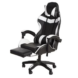 E-sports chair Internet cafe game racing chair ergonomic lying with foot resting headrest computer chair boss office chair E-sports chair Internet cafe game racing chair ergonomic lying with foot resting headrest computer chair boss office chair