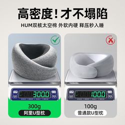 Ostrich U-shaped pillow does not bend the neck, has strong support, travel neck pillow, men's sleeping artifact for long-distance flights and long-distance travel in cars Ostrich U-shaped pillow does not bend the neck, has strong support, travel neck pillow, men's sleeping artifact for long-distance flights and long-distance travel in cars