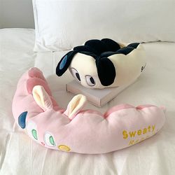 Cartoon U-shaped pillow caterpillar neck pillow office lunch break portable cervical spine protection pillow cute nap god Cartoon U-shaped pillow caterpillar neck pillow office lunch break portable cervical spine protection pillow cute nap god