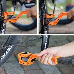 Sailing Luban brush multifunctional chain washer chain cleaning and maintenance tool motorcycle bicycle flywheel brush Sailing Luban brush multifunctional chain washer chain cleaning and maintenance tool motorcycle bicycle flywheel brush