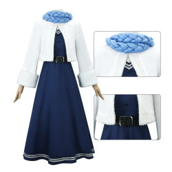 Fulian's cosplayer's cosplay, Feilun's winter wear, cosplay, two-dimensional c-suit animation costume Fulian's cosplayer's cosplay, Feilun's winter wear, cosplay, two-dimensional c-suit animation costume