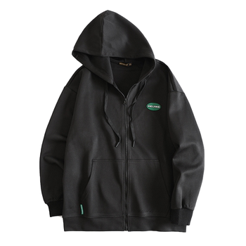 Black energy connecting autumn and winter loose casual sweater coat Black energy connecting autumn and winter loose casual sweater coat