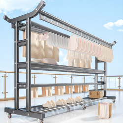 Villa Courtyard Clothes Drying Rack, Floor-Standing Balcony Home Outdoor Quilt Drying Rack, Large Movable Outdoor Clothes Drying Rack Villa Courtyard Clothes Drying Rack, Floor-Standing Balcony Home Outdoor Quilt Drying Rack, Large Movable Outdoor Clothes Drying Rack