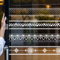 Static Glass Door Stickers Transparent Waistline Sliding Door Anti-Collision Strips Reminder for Shopping Malls, Stores, Window Displays, Office Film Static Glass Door Stickers Transparent Waistline Sliding Door Anti-Collision Strips Reminder for Shopping Malls, Stores, Window Displays, Office Film