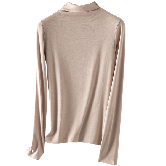 Half turtleneck base shirt for women in spring, autumn and winter Modal 2025 new versatile long-sleeved inner T-shirt base top
Half turtleneck base shirt for women in spring, autumn and winter Modal 2025 new versatile long-sleeved inner T-shirt base top