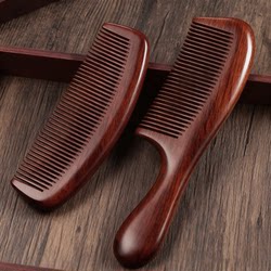 Natural Sandalwood Wooden Comb Genuine Solid Wood For Home Peach Wooden Long Hair Men for Women Anti-static Hair Loss Natural Sandalwood Wooden Comb Genuine Solid Wood For Home Peach Wooden Long Hair Men for Women Anti-static Hair Loss