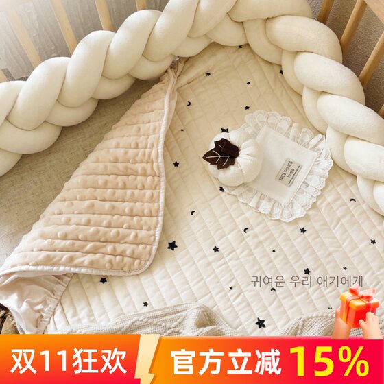 Cribs, beds, mattresses, mattresses, thickened cotton sheets, pure cotton, type A, beans, baby kindergarten 
Cribs, beds, mattresses, mattresses, thickened cotton sheets, pure cotton, type A, beans, baby kindergarten