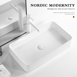 Caysen Countertop Basin Home Normcore White Small Size Bathroom Sun Bathroom Countertop Square Ceramic Face Wash Basin Caysen Countertop Basin Home Normcore White Small Size Bathroom Sun Bathroom Countertop Square Ceramic Face Wash Basin