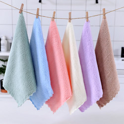10-Pack of Coral Fleece Small Towels, Square Cleaning Cloths, Kitchen Absorbent Quick-Drying Cheap Square Towels, Cleaning Handkerchiefs 10-Pack of Coral Fleece Small Towels, Square Cleaning Cloths, Kitchen Absorbent Quick-Drying Cheap Square Towels, Cleaning Handkerchiefs