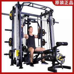 Authentic Weifeng WF6017 Smith machine small bird multifunctional comprehensive trainer gantry commercial gym Authentic Weifeng WF6017 Smith machine small bird multifunctional comprehensive trainer gantry commercial gym