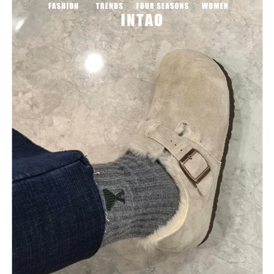 Genuine leather khaki plus fleece Birken shoes for women all in autumn and winter 2025 new one-legged inside height-enhancing Boken single shoes
Genuine leather khaki plus fleece Birken shoes for women all in autumn and winter 2025 new one-legged inside height-enhancing Boken single shoes