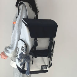 Sturdy large-capacity trendy backpack for high school students traveling Sturdy large-capacity trendy backpack for high school students traveling