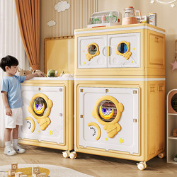 Large-Capacity Clothing Storage Box, Extra-Large Flip-Top Organizer with Wheels, Thickened Storage Cabinet Specifically for Clothes and Quilts Large-Capacity Clothing Storage Box, Extra-Large Flip-Top Organizer with Wheels, Thickened Storage Cabinet Specifically for Clothes and Quilts