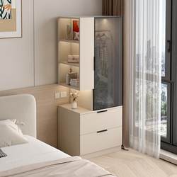 Solid Wood Bedside Wardrobe Integrated Storage Cabinet for Home Bedroom Corner Small Apartment Simple Single Narrow Cabinet Wardrobe Solid Wood Bedside Wardrobe Integrated Storage Cabinet for Home Bedroom Corner Small Apartment Simple Single Narrow Cabinet Wardrobe
