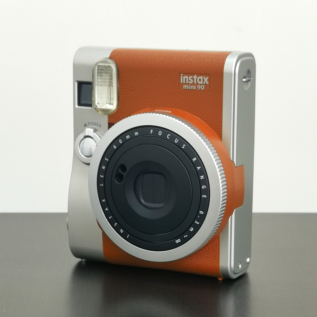 SPOT FUJI 인스턴트 MINI90 카메라 브라운 블랙 레드 오리지널 정통 레트로 스타일 필름 트렌드 카메라-