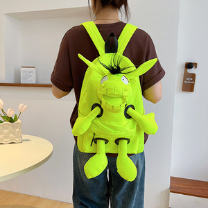 High-value cartoon rock donkey backpack for women casual large capacity travel nylon cloth niche popular student school bag 
High-value cartoon rock donkey backpack for women casual large capacity travel nylon cloth niche popular student school bag