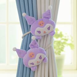 A pair of cute bendable curtain ties A pair of cute bendable curtain ties