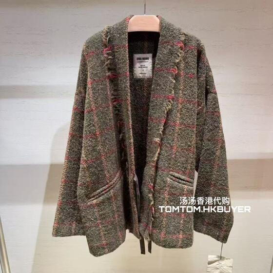 Want to buy authentic Hong Kong products Uma Wang 25 autumn and winter contrasting retro plaid loose casual jacket
Want to buy authentic Hong Kong products Uma Wang 25 autumn and winter contrasting retro plaid loose casual jacket