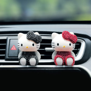 Car perfume ornaments cartoon cute KT air outlet aromatherapy clip new car deodorizing air conditioning outlet decoration supplies 
Car perfume ornaments cartoon cute KT air outlet aromatherapy clip new car deodorizing air conditioning outlet decoration supplies