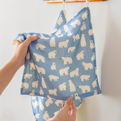 Polar Bear Pure Cotton Six-Layer Gauze Adult Set Square Towel New All-Cotton Absorbent Face Wash Hand Towel Small Towel Polar Bear Pure Cotton Six-Layer Gauze Adult Set Square Towel New All-Cotton Absorbent Face Wash Hand Towel Small Towel