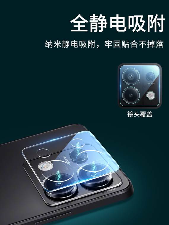 Accessories – Camera Lens Film Protection Tempered + Rear Camera Film Note 13, Note 13 Pro, Note 13 Pro+ Phone Case