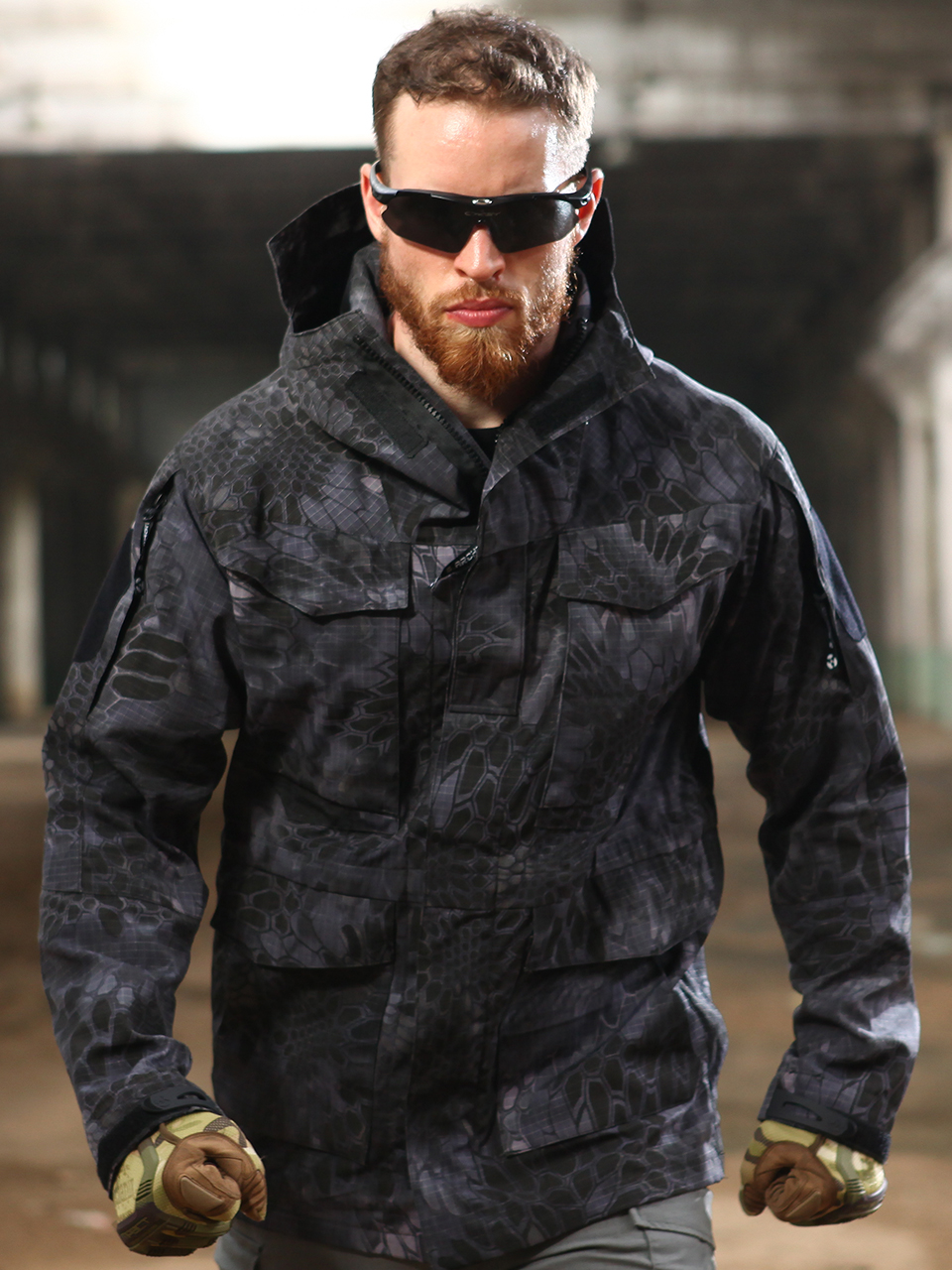 Mingpeng Men's M65 Camouflage Tactical Jacket - Waterproof Windbreaker