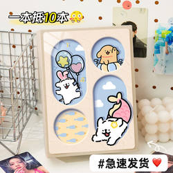 3inch Photo Album, ins High-Quality Line Drawing Puppy Commemorative Album, 6inch Photo Polaroid Star-Chasing Card Storage Album 3inch Photo Album, ins High-Quality Line Drawing Puppy Commemorative Album, 6inch Photo Polaroid Star-Chasing Card Storage Album