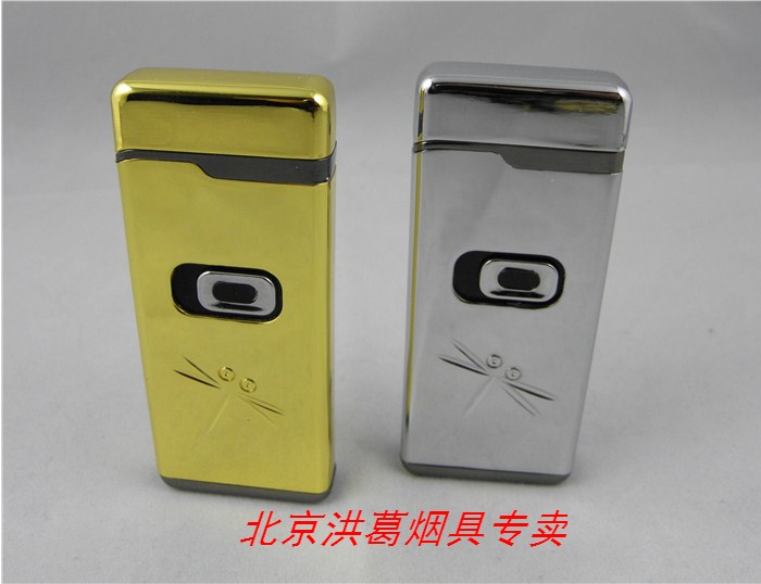 Купить Газовая зажигалка Ультра-тонких индукции зажигалка надувной ...