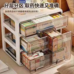 Storage box medicine commonly used box multi-layer plastic rack Storage box medicine commonly used box multi-layer plastic rack