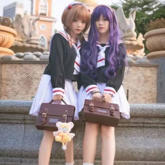 Spot magic card girl cherry cos clothing jk uniform versatile Sakura Adoji Shishi school uniform cosplay clothing women
Spot magic card girl cherry cos clothing jk uniform versatile Sakura Adoji Shishi school uniform cosplay clothing women