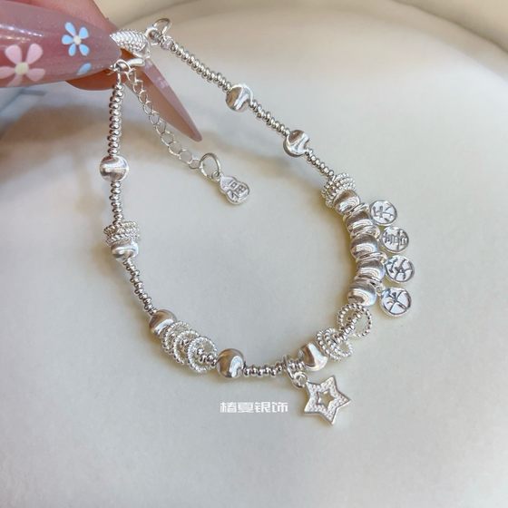 Original design s925 sterling silver cat eye bag bracelet for women's new Chinese style peace and joy bracelet for girlfriend gift
Original design s925 sterling silver cat eye bag bracelet for women's new Chinese style peace and joy bracelet for girlfriend gift
