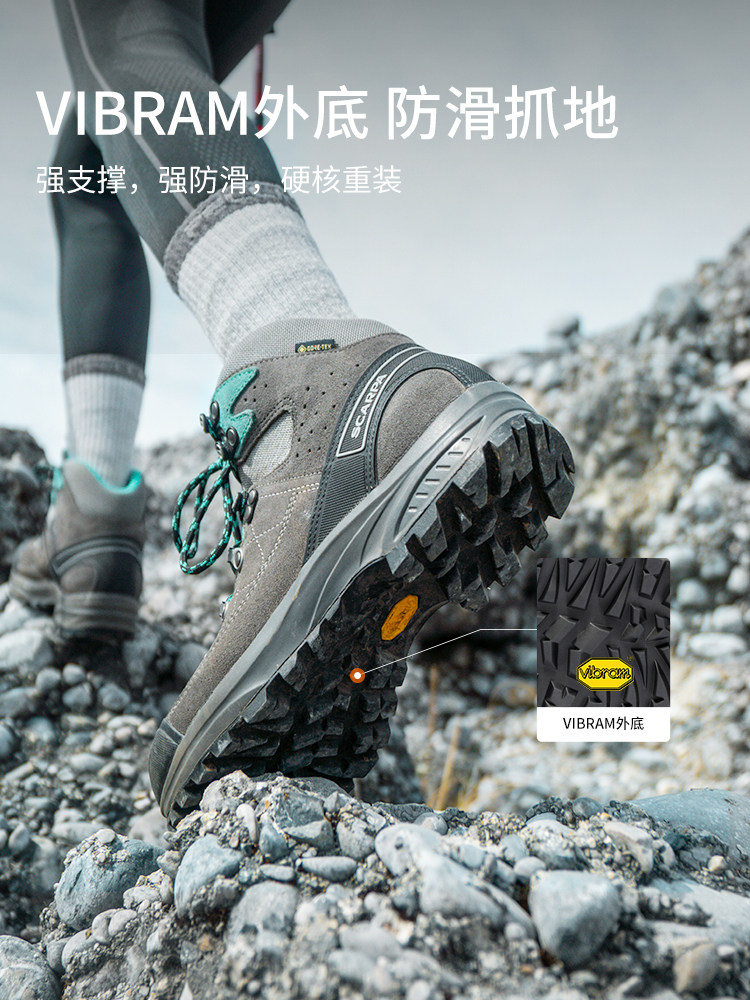 Kasut Hiking Kalis Air Wanita Scarpa Kailash Trek