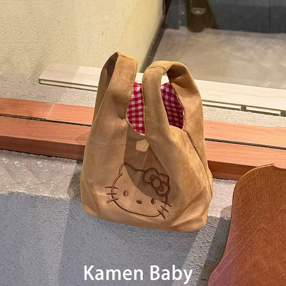 Cute cat suede bag women's 2025 new handbag work commuting out small bag wrist bag 
Cute cat suede bag women's 2025 new handbag work commuting out small bag wrist bag