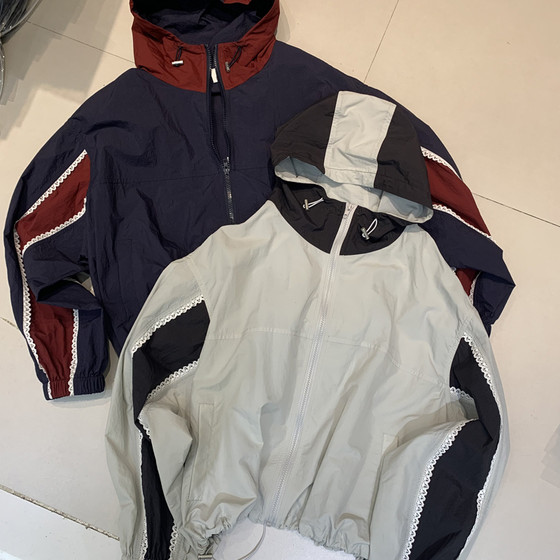 BENHE Hooded Neck Lace Color Block Thin Trench Coat Coat Sunscreen Clothes
BENHE Hooded Neck Lace Color Block Thin Trench Coat Coat Sunscreen Clothes