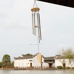 Small 6-Tube Modern Minimalist Nordic Bedroom Room Balcony Hanging Decoration Pendant Girl's Gift Golden Music Wind Chime Small 6-Tube Modern Minimalist Nordic Bedroom Room Balcony Hanging Decoration Pendant Girl's Gift Golden Music Wind Chime