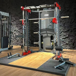 Dhz Big Beard E6247 Commercial Smith Machine Comprehensive Training Device Home Bench Press Squat Rack Birdfly Rack Dhz Big Beard E6247 Commercial Smith Machine Comprehensive Training Device Home Bench Press Squat Rack Birdfly Rack